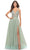 La Femme 31542 - Sleeveless Embellished Prom Dress Special Occasion Dress 00 / Sage