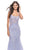 La Femme 31581 - Tulle Sheath Embellished Gown Special Occasion Dress