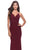 La Femme 31585 - Form-Fitting V Neck Sheath Dress Special Occasion Dress