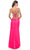 La Femme 31600 - Jeweled Cutout Prom Dress with Slit Special Occasion Dress