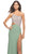 La Femme 31600 - Jeweled Cutout Prom Dress with Slit Special Occasion Dress
