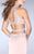 La Femme Gigi - 24554 Halter Style Beaded Strappy Cutout Prom Dress Special Occasion Dress