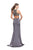 La Femme Gigi - 26130 Halter Beaded Side Cutout Sheath Dress Special Occasion Dress