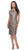 La Femme - Lace Bateau Knee Length Sheath Dress 27828SC - 1 pc Navy In Size 10 Available CCSALE