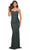 La Femme - Ruched Strapless Sheath Prom Gown 30502SC - 1 pc Navy In Size 0 Available CCSALE 0 / Navy