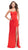 La Femme - Strapless Sweetheart Crisscross Strapped Sheath Gown 26253SC - 1 Pc Jade in Size 2 and 1 pc Hot Pink in Size 4 Available CCSALE