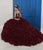 LA Glitter - 24041 Beaded Off-Shoulder Ruffled Glitter Tulle Ballgown Special Occasion Dress