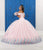 LA Glitter - 24049 Lace Off-Shoulder Tulle Ballgown Special Occasion Dress