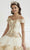 LA Glitter - 24091 Off Shoulder Peplum Ballgown Special Occasion Dress
