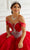 LA Glitter - 24095 Embellished Plunging Sweetheart Ballgown Special Occasion Dress