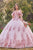 Ladivine 15701 - Ruffled Off Shoulder Ballgown Ball Gowns