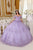 Ladivine 15701 - Ruffled Off Shoulder Ballgown Ball Gowns XS / Lavender
