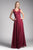 Ladivine 2635 Special Occasion Dress XS / Burgundy