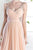Ladivine 5061 Special Occasion Dress 2 / Peach