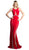 Ladivine 62806 Special Occasion Dress 2 / Red
