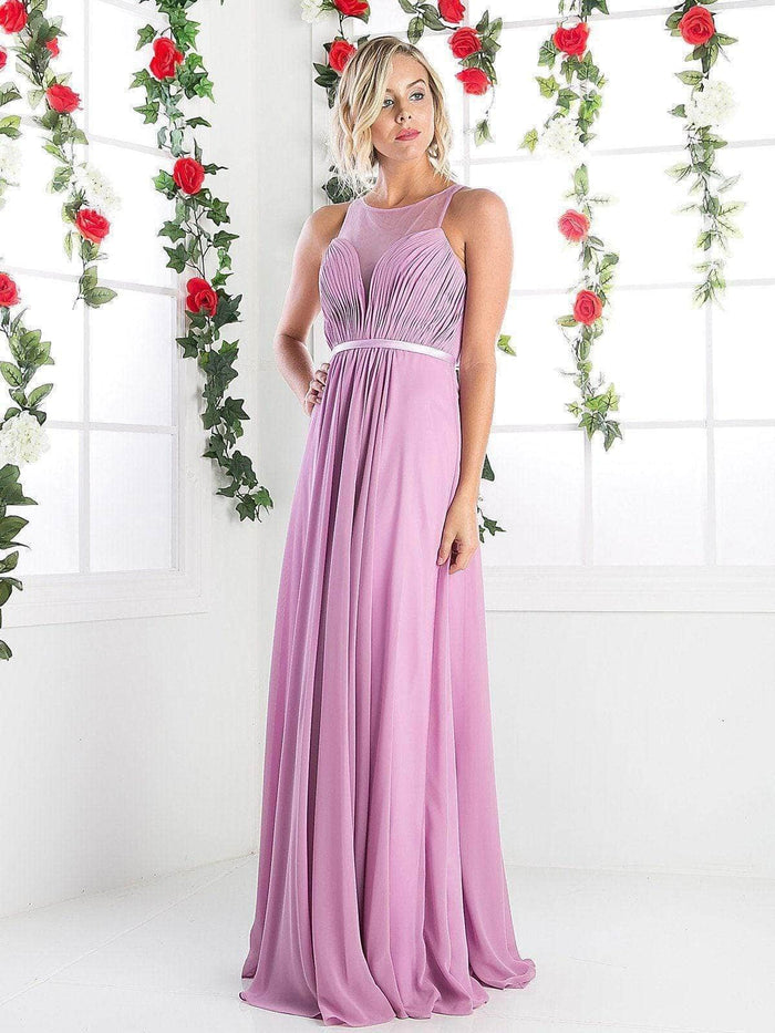 Ladivine 7458 Special Occasion Dress 4 / Lavender
