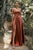 Ladivine 7469 A-Line Satin Dress Bridesmaid Dresses 2 / Sienna