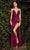 Ladivine 7489 Prom Dresses 2 / Sangria