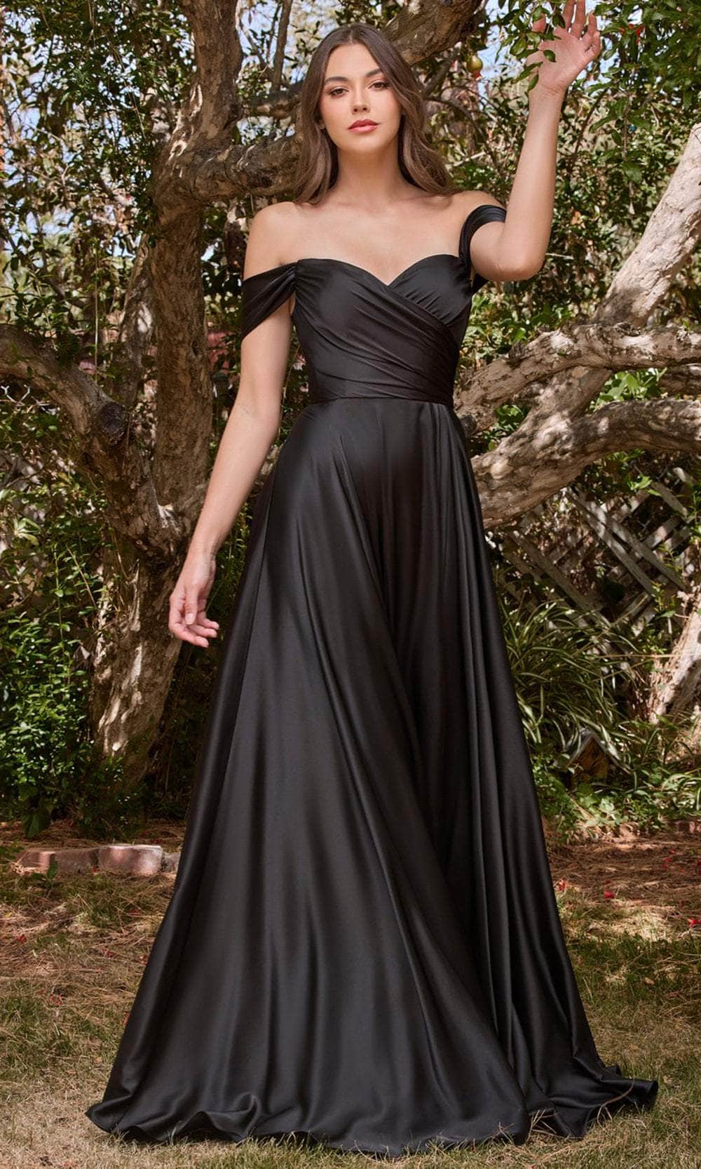 Black Satin Mermaid Black Evening Gown Dresses With Off Shoulder Deep V  Neck And Ruffles Perfect For Prom, Formal Reception And Womens Special  Occasions Style P324F From Ouri, $114.43 | DHgate.Com