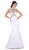 Ladivine 8760 Special Occasion Dress 2 / Off White