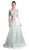 Ladivine 8992 Special Occasion Dress 2 / Ice Silver
