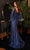 Ladivine 9247 - Flutter Sleeve Glittered Evening Gown Evening Dresses