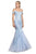 Ladivine A0401 Evening Dresses 2 / Perry Blue