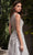 Ladivine B710 - Fringe Beaded A-line Glittered Gown Evening Dresses