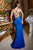 Ladivine BD4002 - V-Neck Wrap Style Prom Gown Prom Dresses