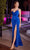Ladivine BD4002 - V-Neck Wrap Style Prom Gown Prom Dresses XS / Royal