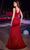 Ladivine BD4003 - Draped V-Neck Prom Dress Prom Dresses