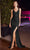 Ladivine BD4003 - Draped V-Neck Prom Dress Prom Dresses XXS / Black