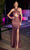 Ladivine BD7026 - Halter Ruched Drawstring Prom Gown Prom Dresses XS / Deep Mauve