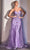 Ladivine CB095 - Strapless Overskirt Evening Gown Prom Dresses