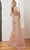 Ladivine CB098 - Beaded Illusion Evening Gown Prom Dresses