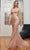 Ladivine CB116 - Strapless Beaded Mermaid Prom Gown Prom Dresses 2 / Rose Gold