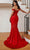Ladivine CC2171 - Plunging Sweetheart Floral Prom Gown Prom Dresses