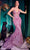 Ladivine CC2189 - Sheer Embellished Prom Dress Prom Dresses 2 / Amethyst