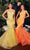 Ladivine CC2279 - Embellished Mermaid Prom Dress Prom Dresses 2 / Orange