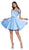 Ladivine CD0140 Homecoming Dresses XXS / Blue