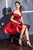 Ladivine CD0140 Homecoming Dresses XXS / Burgundy