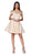 Ladivine CD0140 Homecoming Dresses XXS / Champagne