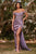 Ladivine CD0186 Prom Dresses XXS / Dusty Lavender