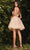 Ladivine CD0189 Cocktail Dresses XXS / Champagne