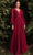 Ladivine CD0192 Mother of the Bride Dresses S / Burgundy