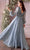 Ladivine CD0192 Mother of the Bride Dresses S / Smoky Blue