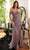 Ladivine CD0203 - Ornate Off Shoulder Prom Dress Prom Dresses XXS / English Violet