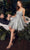 Ladivine CD0212 - Glitter Tulle Cocktail Dress Cocktail Dresses