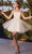 Ladivine CD0212 - Glitter Tulle Cocktail Dress