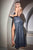 Ladivine CD254 - Metallic Corset Prom Dress Prom Dresses